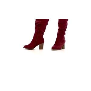 Journee over the knee boots.